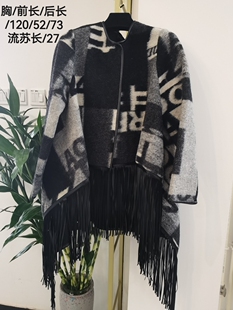 羊毛呢短款外套法式裙慵懒外套女中长款双面呢大衣毛呢西装小香风