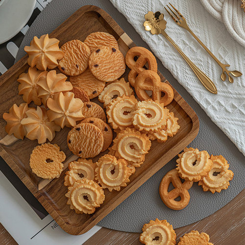 仿真饼干曲奇食品模型酒店餐台