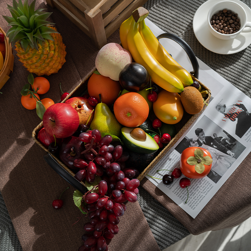 仿真水果假模型认知玩具拍摄道具