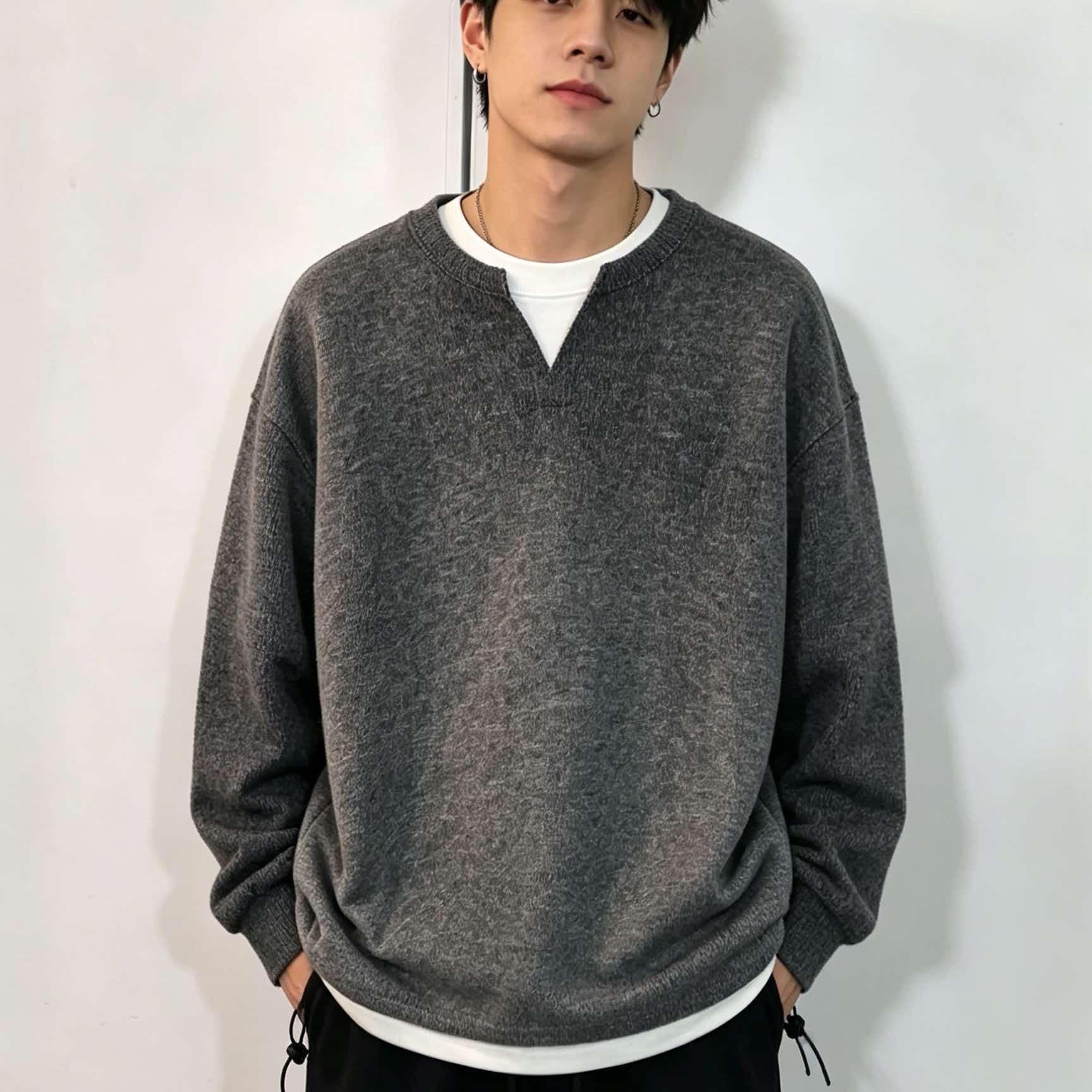 2026新青少年男童冬款加绒卫衣