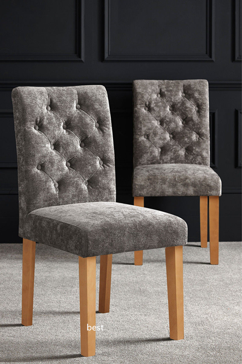 直销英国正品原单布艺可拆洗餐椅