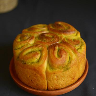 青海西北馍馍胡麻苦豆饼