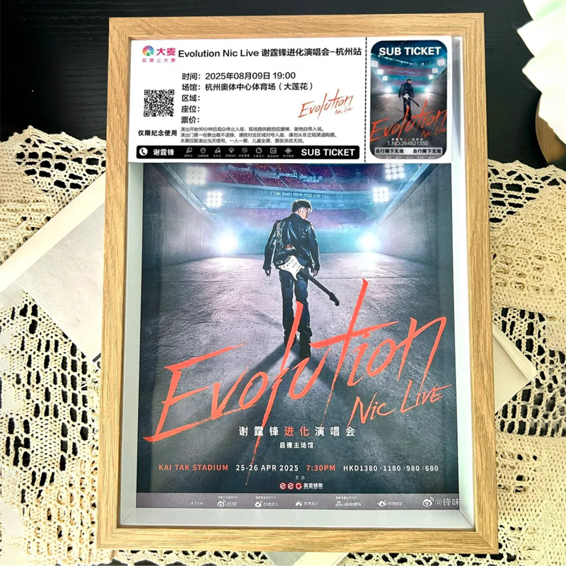 谢霆锋演唱会应援荧光棒收纳盒