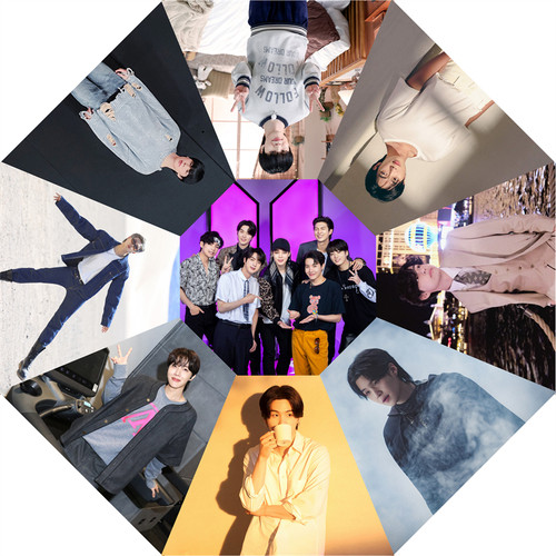 BTS防弹少年团韩国晴雨伞明星