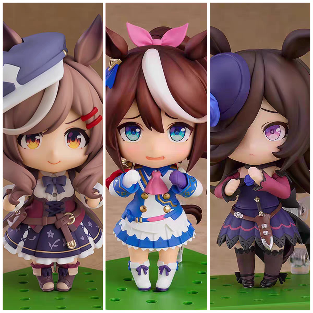 赛马娘手办诗歌剧曼波Q版公仔东海帝皇米浴动漫游戏模型摆件礼物