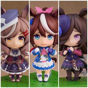 赛马娘手办诗歌剧曼波Q版公仔东海帝皇米浴动漫游戏模型摆件礼物