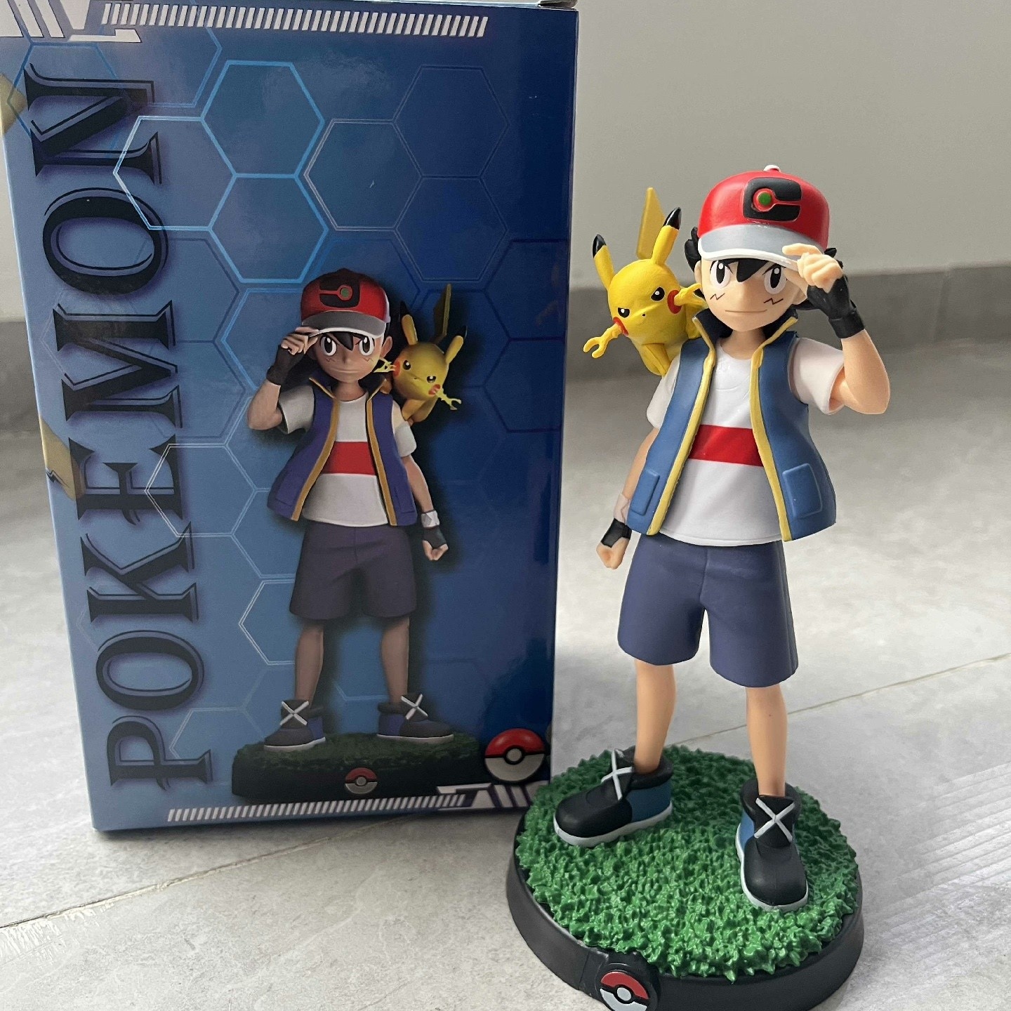 宠物小精灵神奇宝贝皮卡丘小智手办模型宝可梦动漫二次元桌面摆件