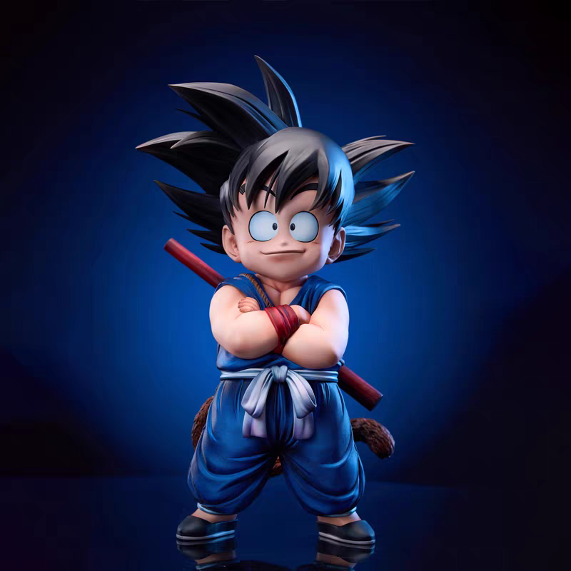 七龙珠动漫周边童年系列文明小悟空GK手办二次元公仔模型机箱摆件