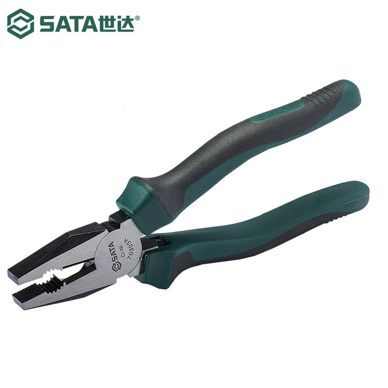 钢丝钳Sata/世达老虎钳工业级
