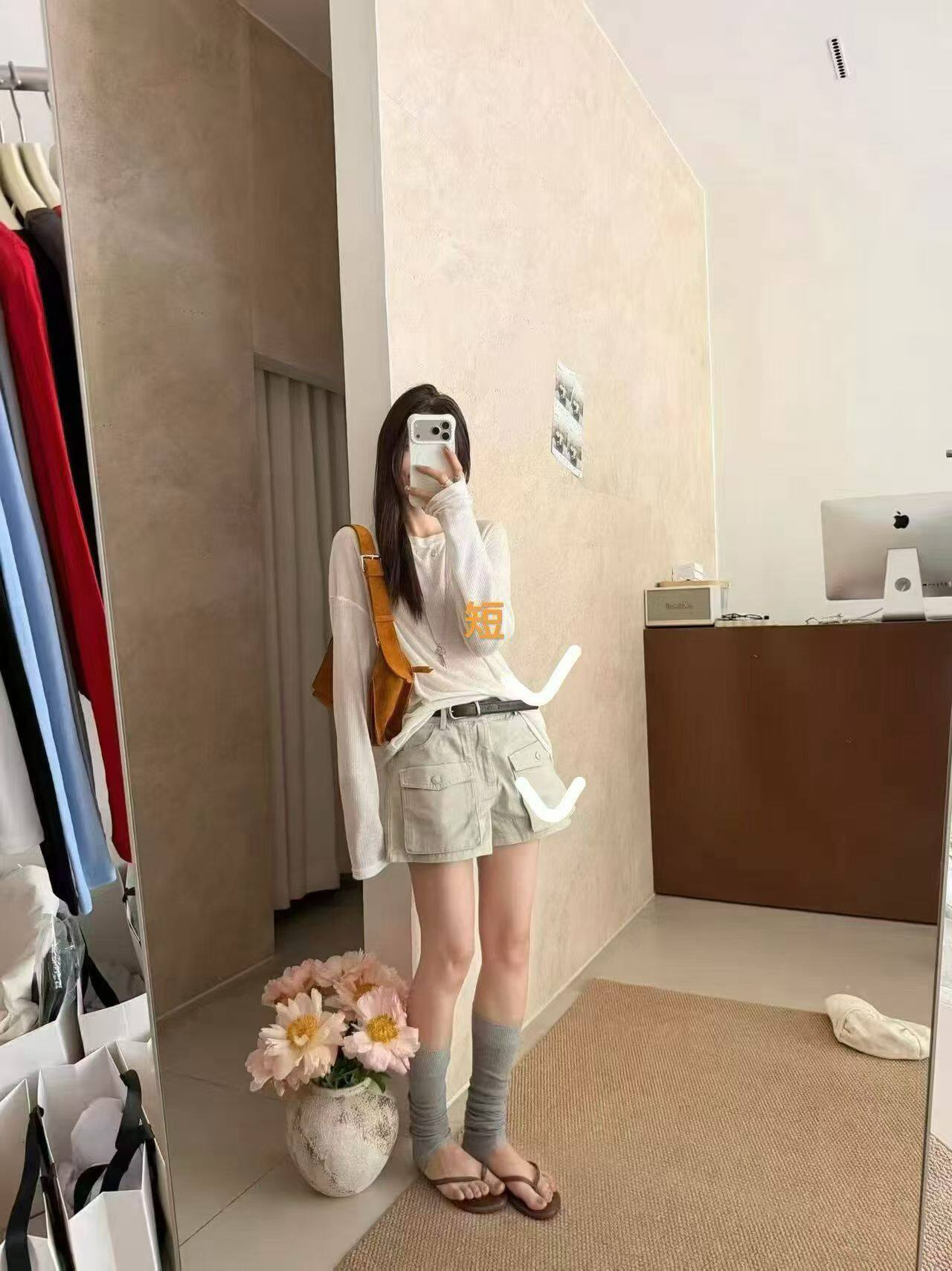 韩国东大门正品女装时尚百搭圆领长袖T恤宽松显瘦上衣一套搭配ins