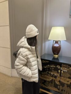 韩国东大门正品女秋冬高品质连帽宽松显瘦排骨鹅绒短款羽绒服外套