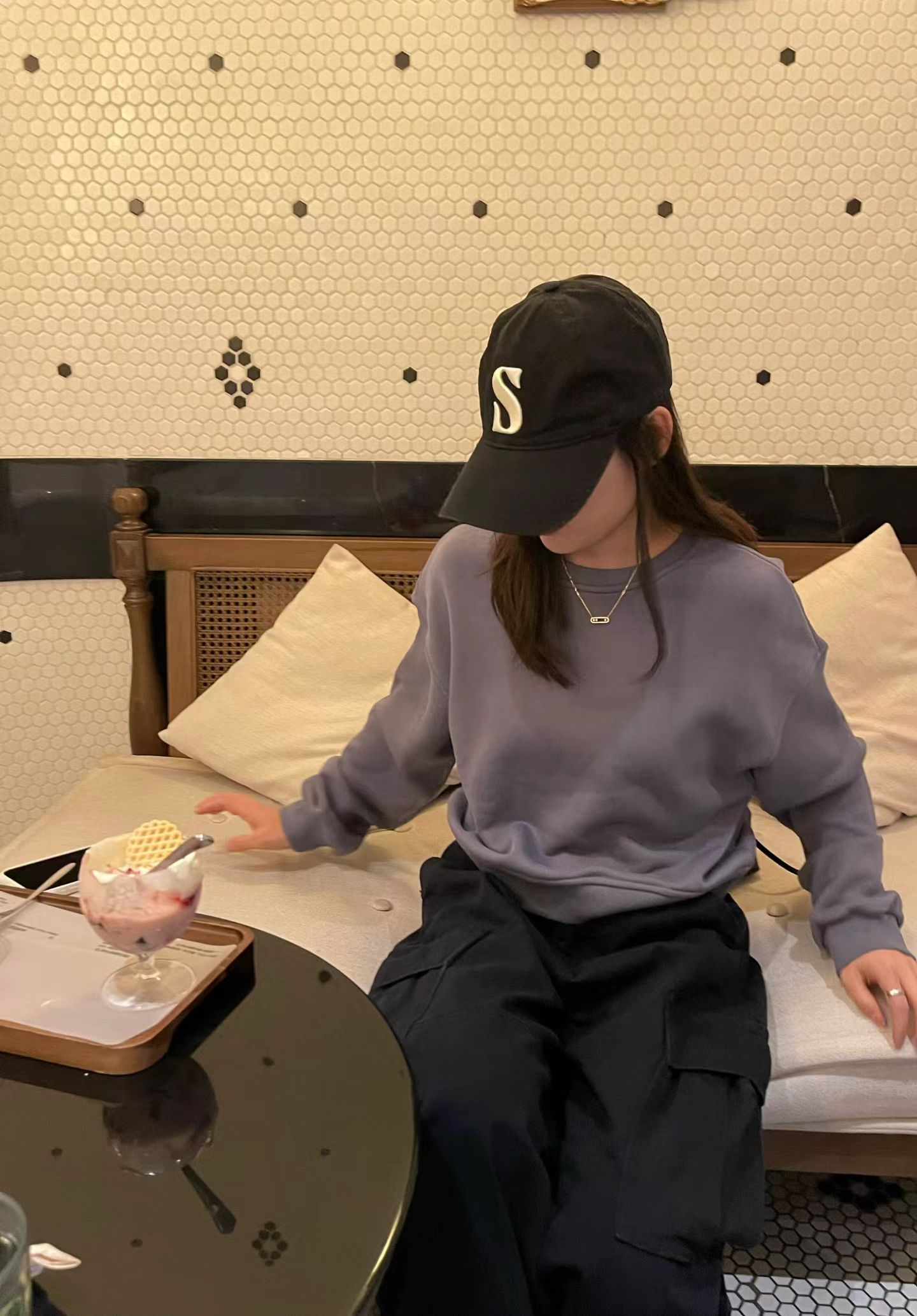 韩国东大门正品女装2026秋季新百搭显瘦圆领长袖纯色简约卫衣上衣