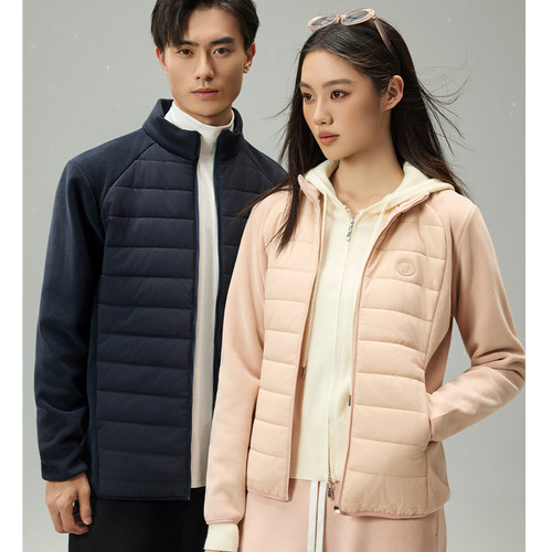 羊毛棉服气绒衣男女情侣加厚外套