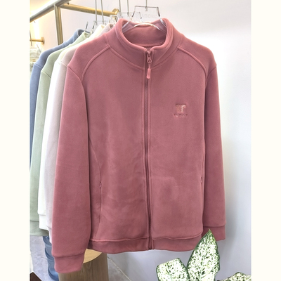 她炽绒磨磨外套长绒保暖外套拉链奥粒绒加厚上衣内胆校服神器2582