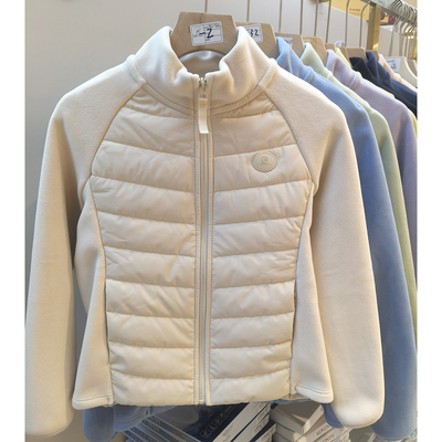 男女童羊毛棉服冬青少年校服神器