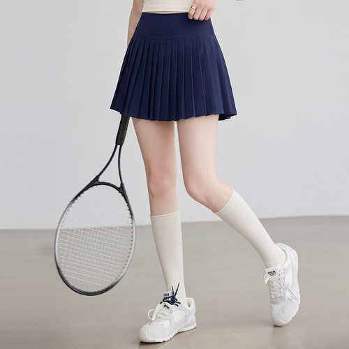 2026新款运动短裙网球裙百褶裙子瑜伽服跑步训练服防走光半身裙女