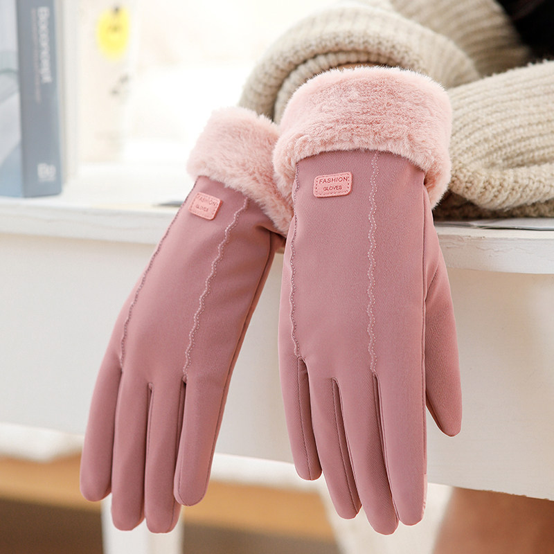 手套冬天女加绒加厚防风防水保暖防寒骑行电动车可触屏秋冬季手套,服饰配件/皮带/帽子/围巾,手套,淘宝优惠券,粉丝福利购,淘宝优惠卷