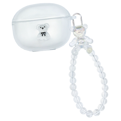 华为耳机保护套透明软壳可爱卡通