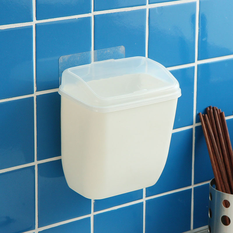 欧润哲无痕贴垃圾箱垃圾桶厨房收纳桶浴室厕所纸桶免打孔700216