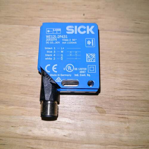 议价WE12L-2P431 光电传感器 工业工控自动化感应元件维修