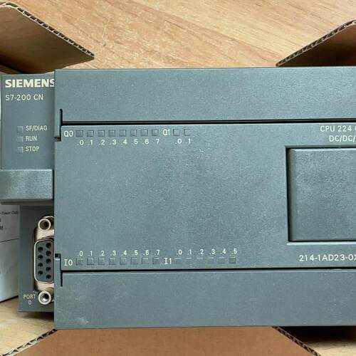 议价6ES7 214-1AD23-0XB8 CPU主机 PLC工控自动化模块维修