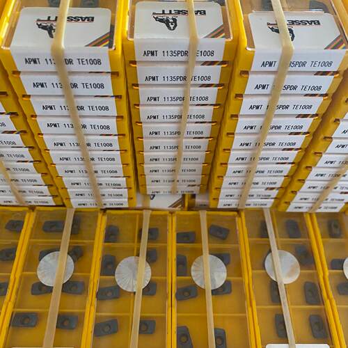 议价BASSETT APMT1135PDR TE1008 硬质合金数控铣削刀片维修