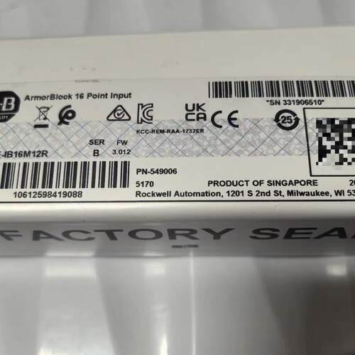 议价1732E-IB16M12R AB模块 16点输入工控模块 带原厂标维修