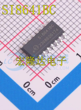 SI8641BC-B-IS1R 数字隔离器芯片SOP-16 全新现货 SI8641BB-B-IS1