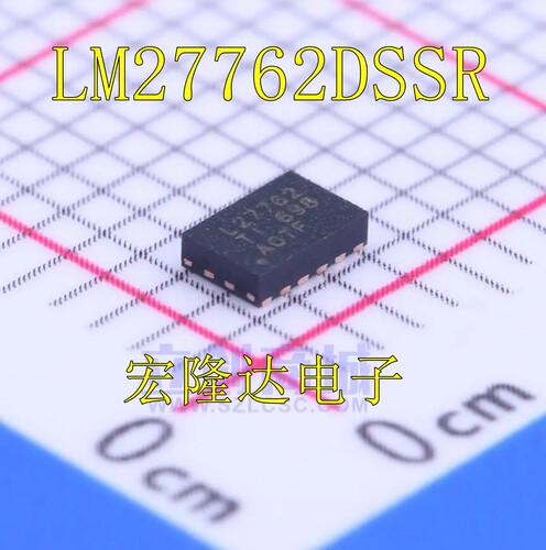 LM27762DSSR WSON-12 低噪声正负输出电荷泵芯片 原装正品 L27762