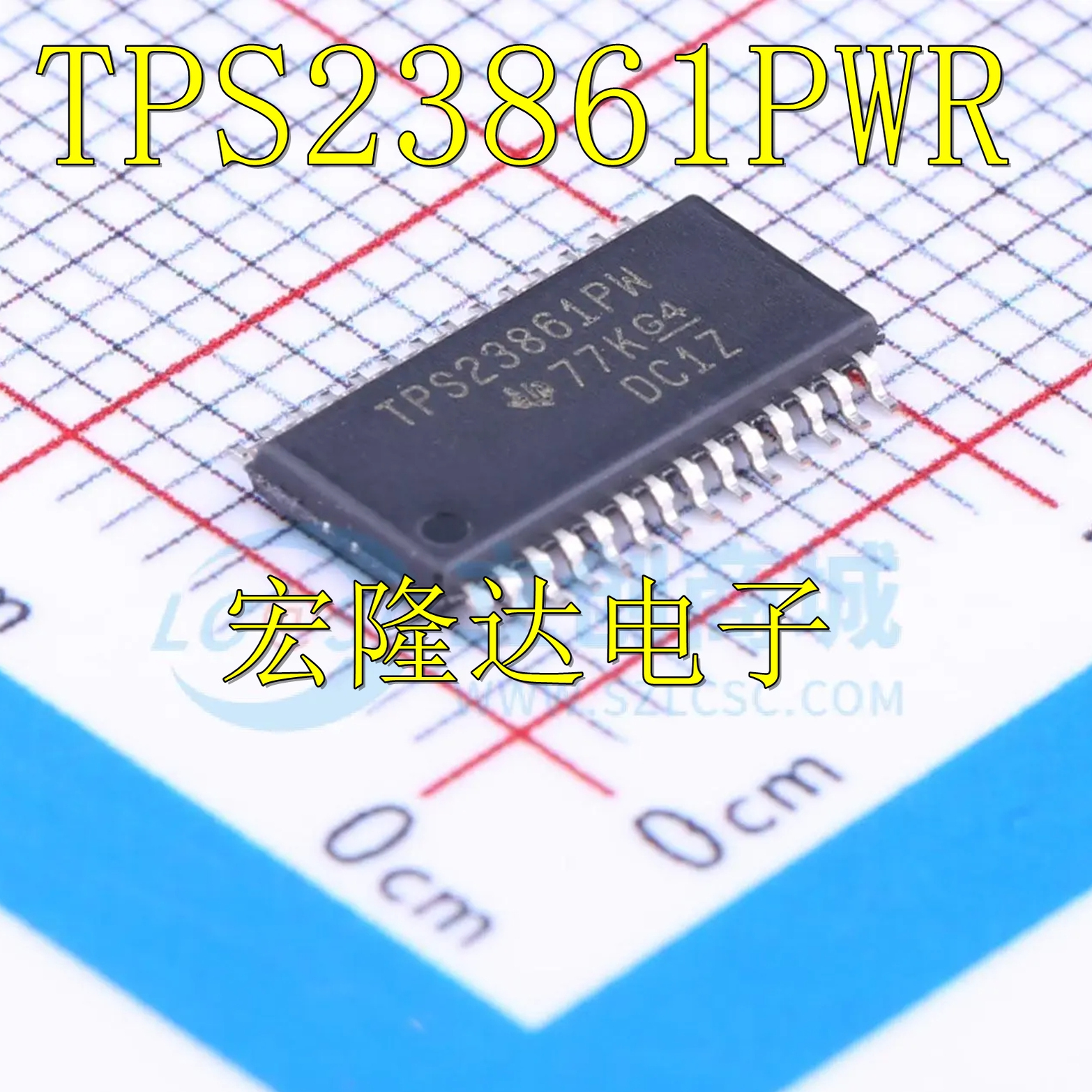 TPS23861PWR 全新原装正品 电源开关 IC 丝印TPS23861PW TSSOP28