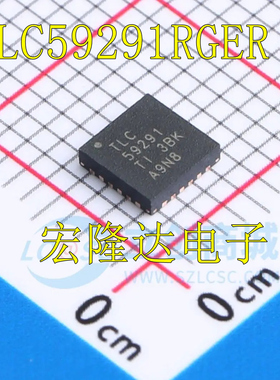 TLC59291RGER 丝印TLC59291 LED驱动器芯片 封装VQFN-24