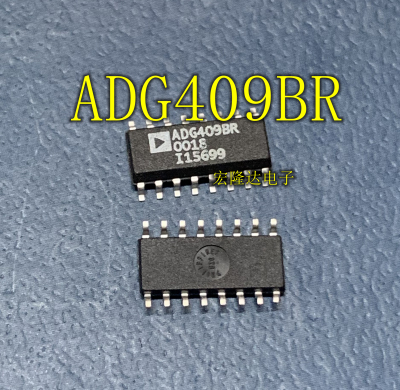 ADG409BRZ ADG409BR 模拟开关/多路复用器 封装SOP-16 全新原装