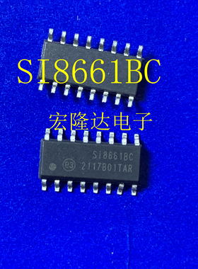 SI8661BC-B-IS1 SI8661BC SOP16 全新原装 数字隔离器