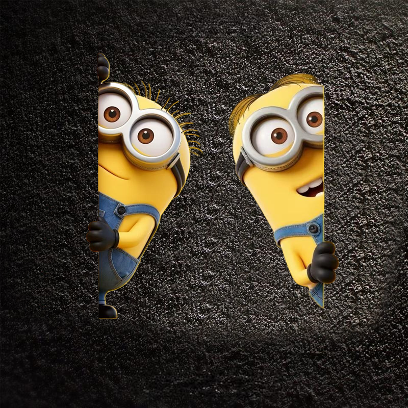 小黄人探头大眼睛可爱卡通动漫汽车贴纸摩托电动车防水装饰贴画,汽车用品/电子/清洗/改装,汽车装饰贴/反光贴,淘宝优惠券,粉丝福利购,淘宝优惠卷