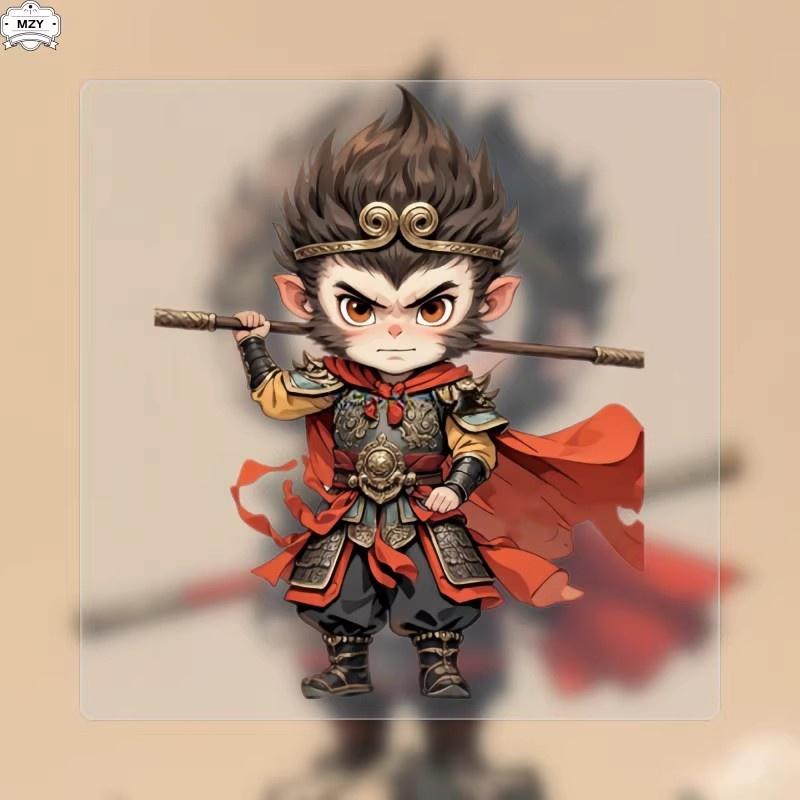 悟空天命人周边创意电动车摩托车头盔装饰汽车划痕遮盖防水车贴纸