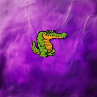 反光车贴汽车电动摩托车贴纸来自鳄鱼的藐视个性创意装饰贴纸