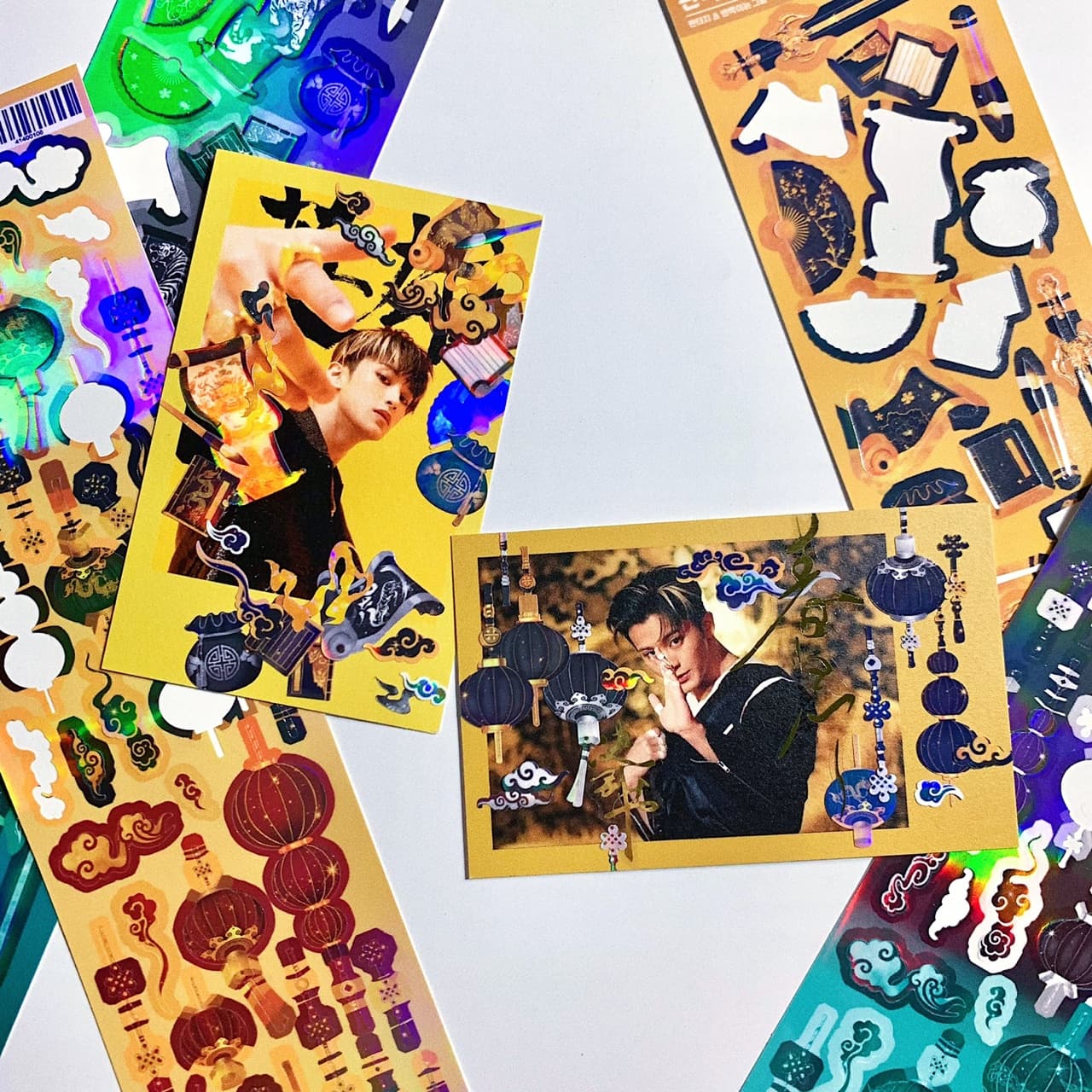 ppan.jj中国风元素咕卡贴纸