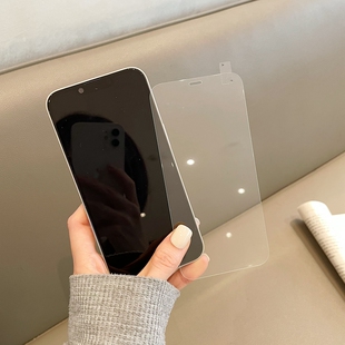 适用苹果13高清钢化膜iphone14promax/12/11半屏不顶膜xsmax防爆防摔xr十三x迷你mini高透plus手机ip屏幕膜pm