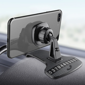 HUD车载停车牌手机支架汽车用仪表台出风口导航支持架多功能通用