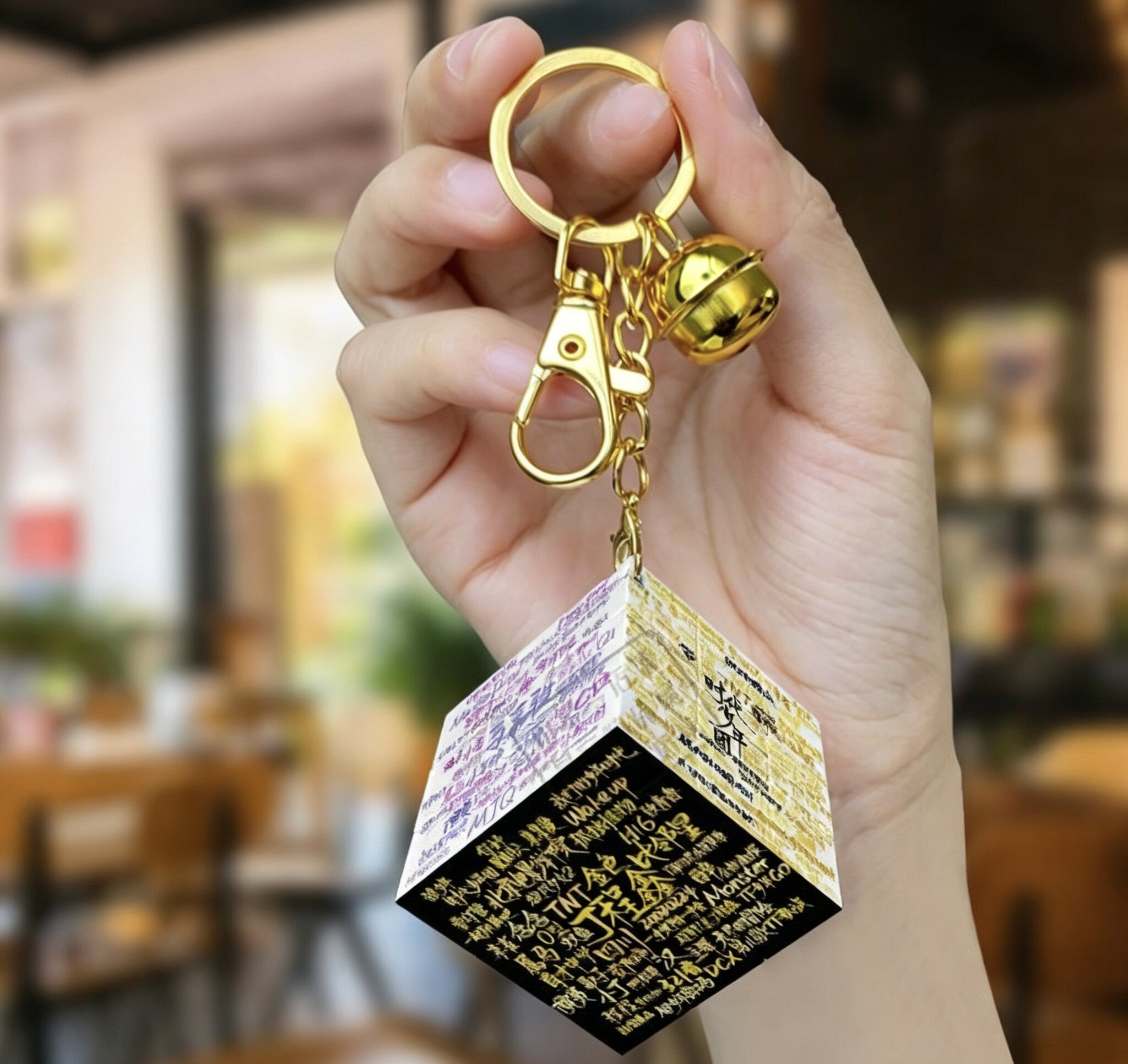 时代少年团创意高颜值魔方卡通挂件钥匙扣包包书包挂饰礼品定制图片