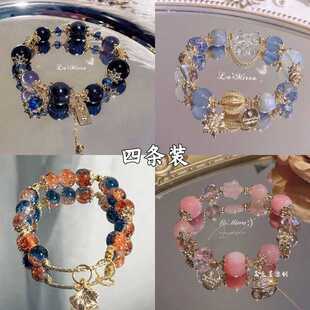 盗墓笔记衍生手链张起灵吴邪叠戴小众设计高级感黑瞎子解雨臣礼物