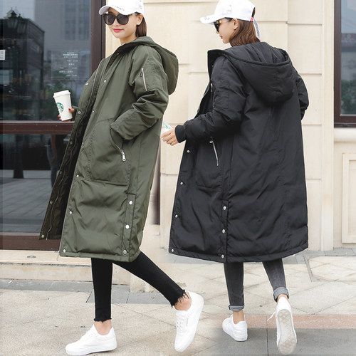 胖mm工装新款连帽休闲潮胖大码外