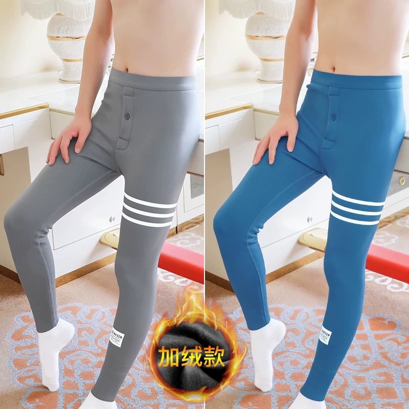 男士鲨鱼裤加绒加厚保暖裤打底修身冬季棉毛裤男生绒裤防寒巴比裤,女士内衣/男士内衣/家居服,保暖裤,淘宝优惠券,粉丝福利购,淘宝优惠卷