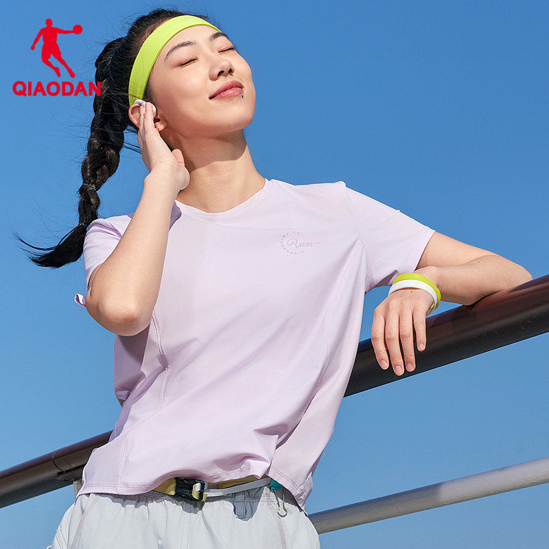 商场同款|乔丹短袖T恤女士2026夏季新款凉感抑菌透气舒适休闲上衣