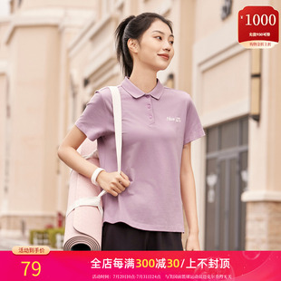 乔丹短袖 T恤女2025夏季 新款 运动服休闲上衣轻薄透气高尔夫POLO衫