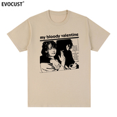 Youth乐队自赏摇滚透气INS男女 T恤Sonic Bloody Valentine短袖