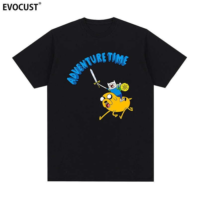 Adventure Time Tee 探险活宝短袖复古趣味T恤男女Ins可爱T Shirt
