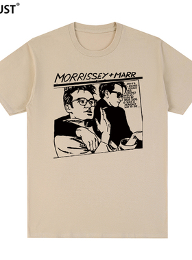 The Smiths短袖T恤史密斯乐队Sonic Youth音速青年复古美式潮男女