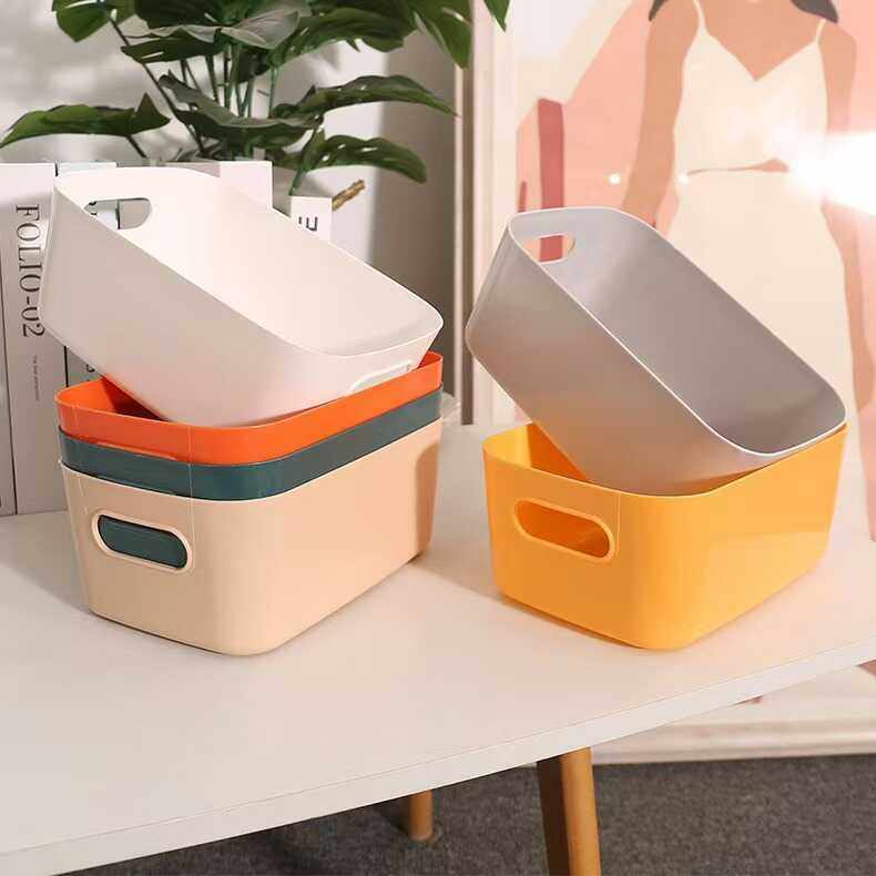 厂家销塑料收纳筐卫生间浴室化妆品收纳篮厨房桌面杂物零食收纳盒,收纳整理,桌面收纳盒,淘宝优惠券,粉丝福利购,淘宝优惠卷