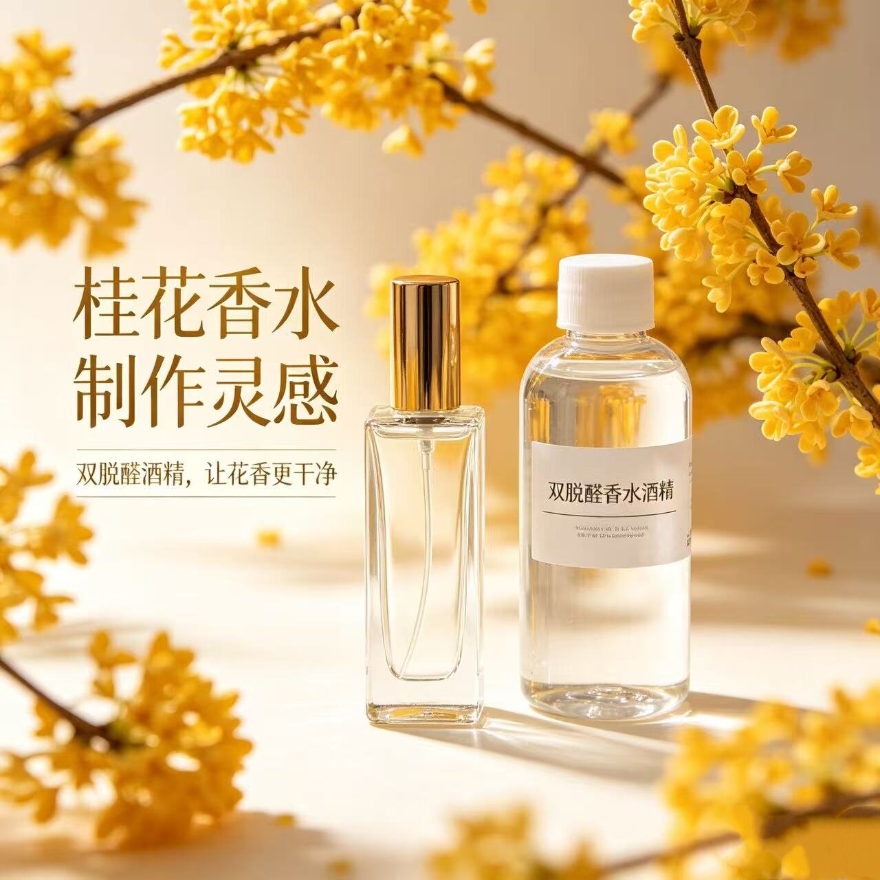 桂花香水专用双脱醛酒精图片